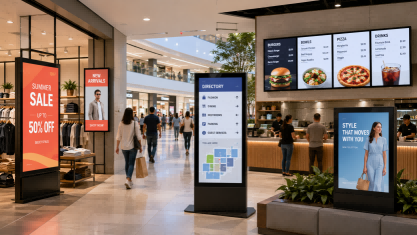 Digital Signage Marketing: How It Improves Advertising Efficiency | Ikinor