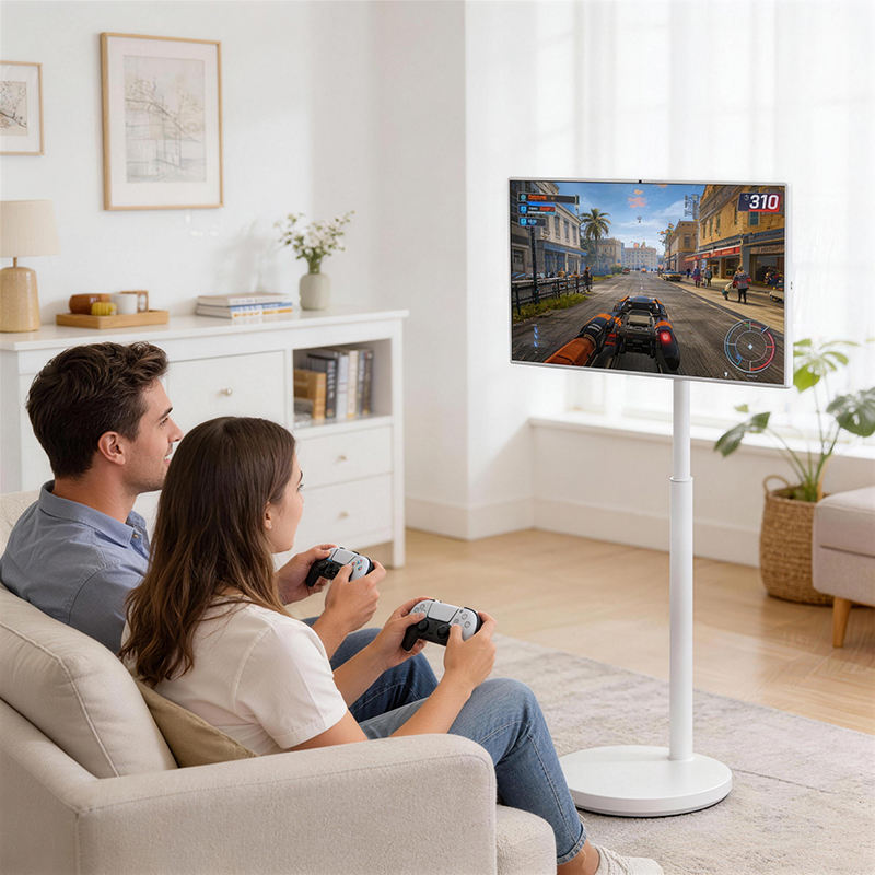 Portable smart TV for home entertainment