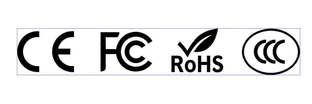 CE FCC RoHS CCC Certification